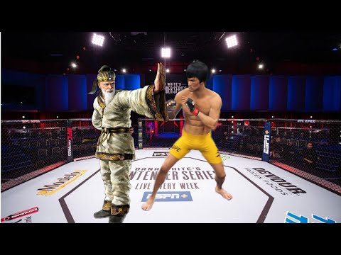UFC4 | Bruce Lee vs Wang Jinrei (EA Sports UFC 4) wwe mma