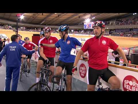 John Bishop vs Sebastian Coe in Clash of the Titans: event one | Sport Relief 2014