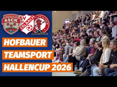 Teamsport Hofbauer Indoor Cup 2026 | Bayernliga team SV Erlbach triumphs again ⚽