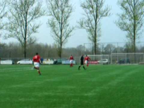 Saestum - SCH'44..........Doelpunt Papa (2-0)