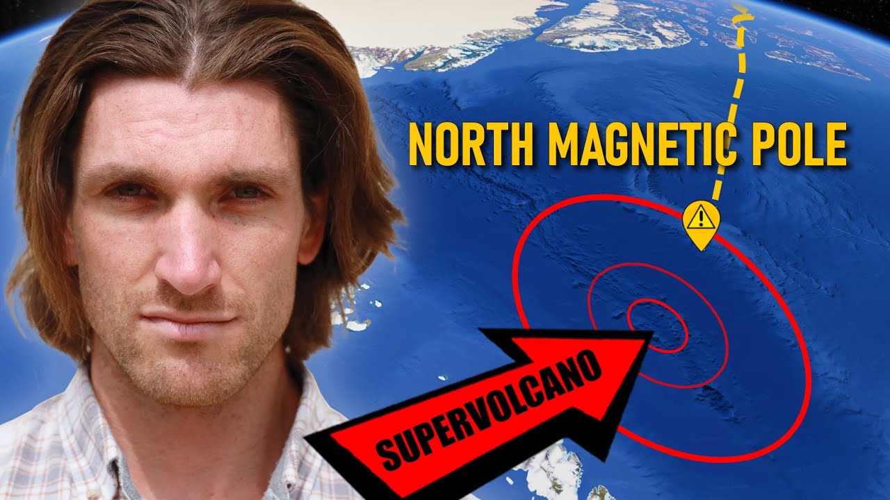 North Magnetic Pole is Shifting into a Supervolcano 🌋