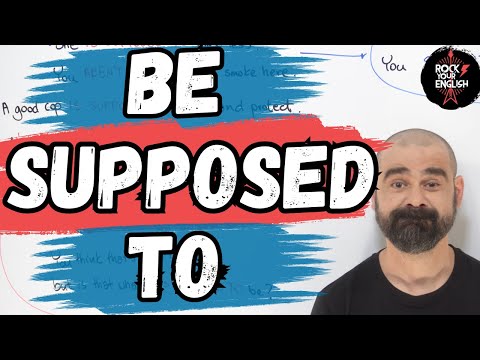 ”Be supposed to” – to samo co "should"? | ROCK YOUR ENGLISH #257