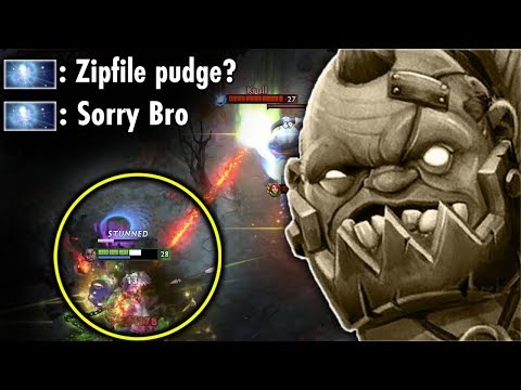 ZIPFILE PUDGE DESTROYED by PRO IO CARRY - OMG He didn't Expect for this Comeback