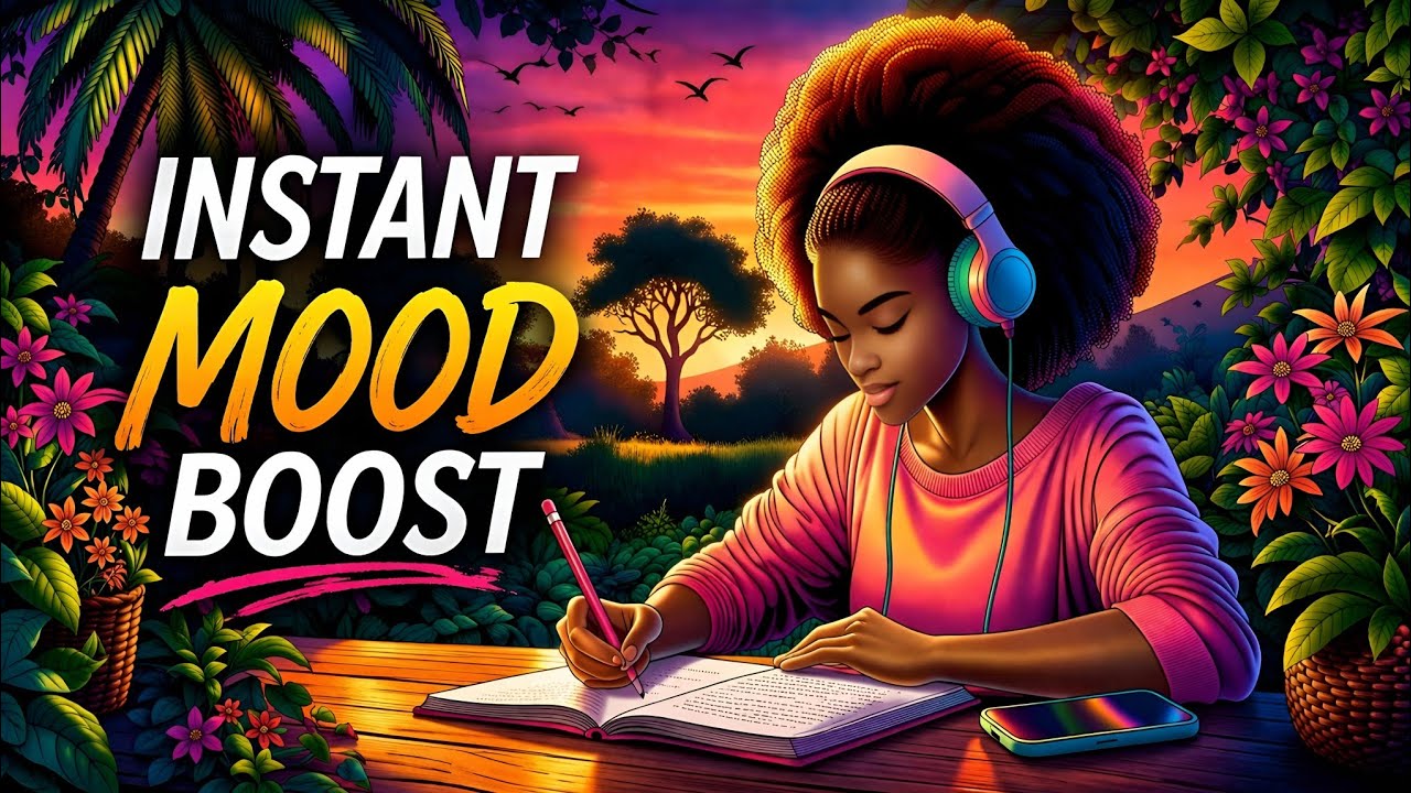 Productive Afrobeats Mix ⚡ Sunshine Vibes for Study & Work [Instrumental]
