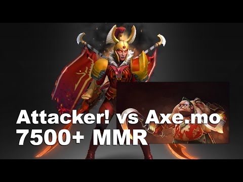 Attacker! Legion vs Ax.Mo Pudge 7500 MMR EU West Dota 2