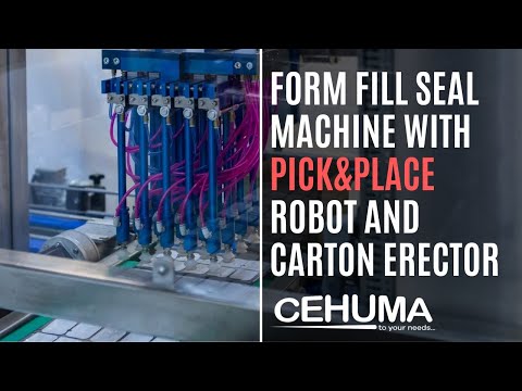 Form Fill Seal Machine with Robot Integration