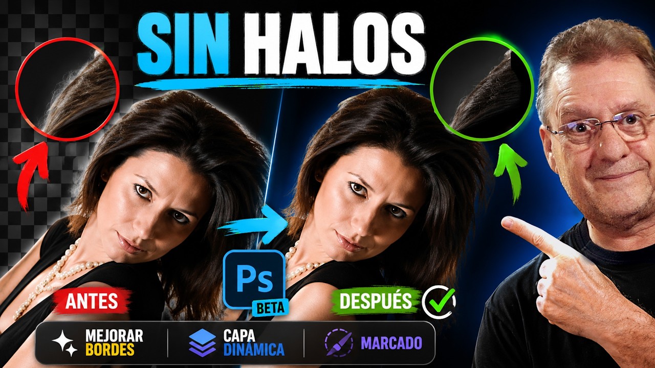 🔥 Se acabaron los HALOS… 3 NOVEDADES que llegan a Photoshop 27.11