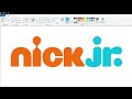 How To Draw The Nick Jr Logo Using MS Paint How To Draw On Your Computer