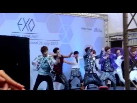 [Fancam] 120728 EXO - MAMA @EXO Mini Live in Thailand [By Numkhing]