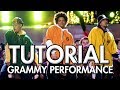 Bruno Mars and Cardi B - Finesse (LIVE From The 60th GRAMMY'S) DANCE TUTORIAL | MihranTV