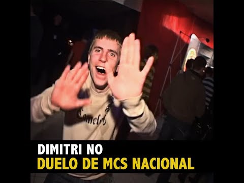 Dimitri no Duelo de MCs Nacional 2018
