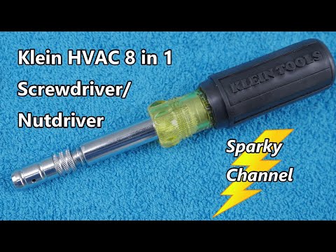 Klein HVAC 8 in 1 Slide Drive Screwdriver/Nutdriver 32596 Review