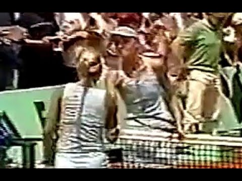 Daniela Hantuchova vs Ashley Harkleroad 2003 Roland Garros R2 Highlights