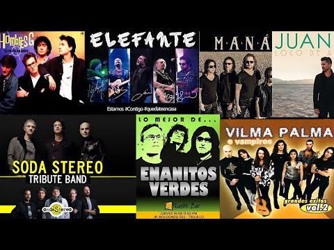 Lo Mejor del Rock En Español - Maná, Hombres G, Enanitos Verdes, Soda Stereo, Vilma Palma,...