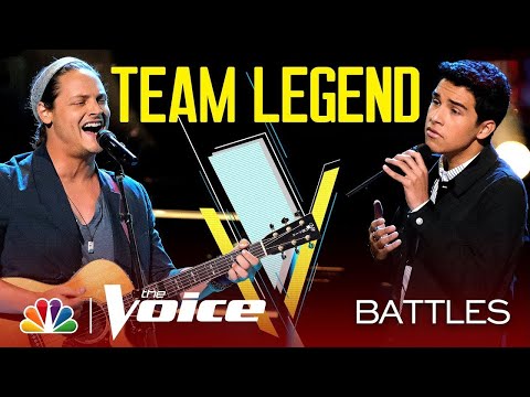 Four-Chair Turns Mendeleyev and Preston C. Howell Battle to "Fire and Rain" - The Voice Battles 2019