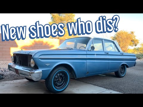 1964 Ford Falcon Scarebird Classics disk brake upgrade- Marcella's Falcon/Frankie
