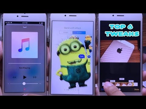 *NEW* TOP 6 Free Jailbreak Tweaks iOS 12-12.1.2