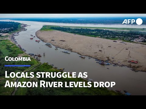 Colombian Indigenous communities reel as Amazon River levels drop | AFP