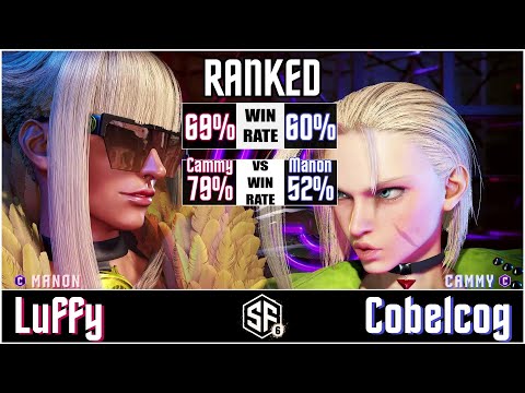SF6 - Luffy (Manon) vs Cobelcog (Cammy) in Street Fighter 6