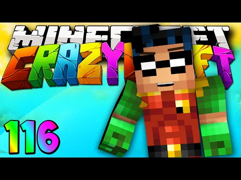 Minecraft Mods Crazy Craft 2.0 "Robin Suit!" Modded Survival #116 w/Lachlan