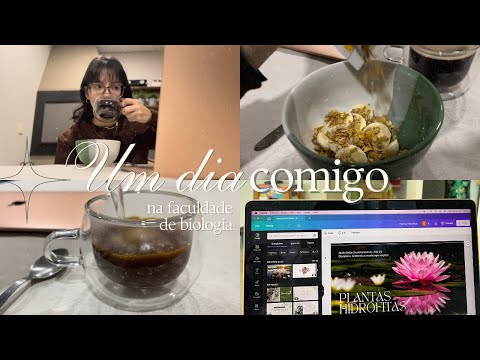 Um dia comigo na faculdade de biologia || Giulia Della