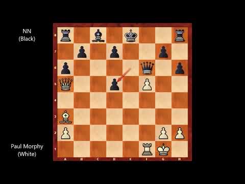 Paul Morphy vs NN - New Orleans (1858) #128
