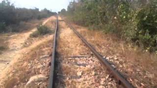 preview picture of video 'Bamboo Train (Norry/Lorry), Battambang, Cambodia'