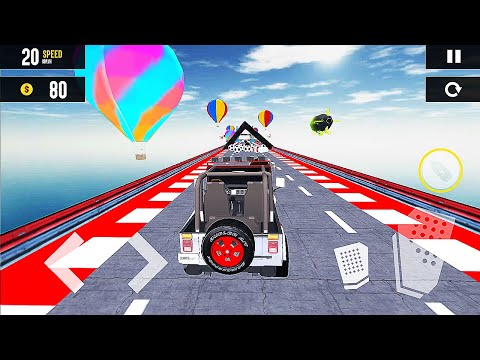 4x4 Jeep Stunt: Jeep Wala Game - Offroad Jeep Car Stunts Driving - Android GamePlay