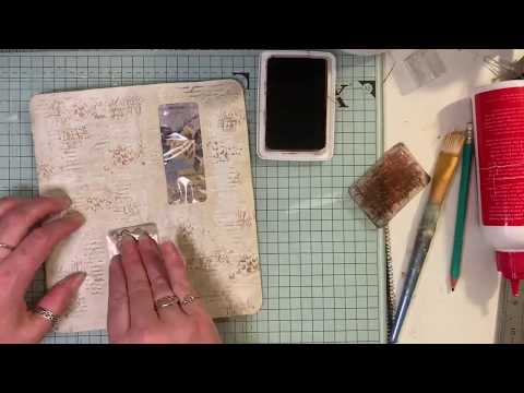 Lets make : tall skinny envelope window journal cover