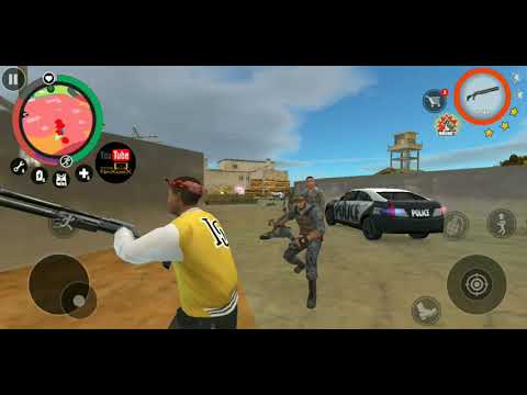 GTA/Vegas Crime Simulator - Make a mess, Hijacking Tanks Army Base @LYONS334