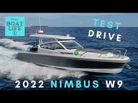 Nimbus W9 - TEST DRIVE this modern sports cruiser/weekender