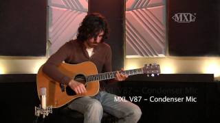 Video thumbnail for MXL V87 - Acoustic Guitar Demo 1080.mov by MXL Microphones