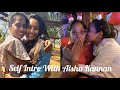 Self Introduction With Aishwarya Kannan ️