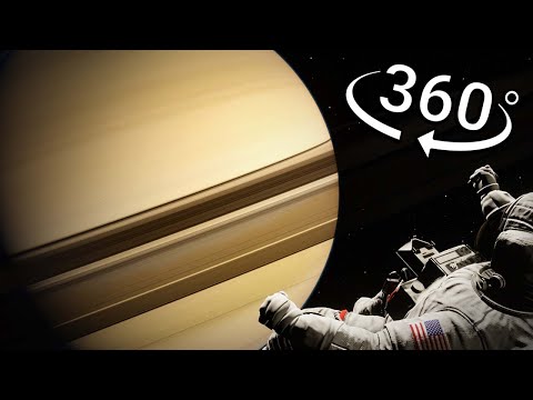 360° VR - Falling Into Saturn