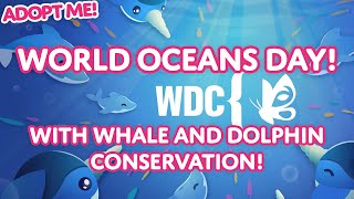 WORLD OCEANS DAY UPDATE!🌊WHALE AND DOLPHIN CONSERVATION🐬Team Up With Adopt Me! on Roblox