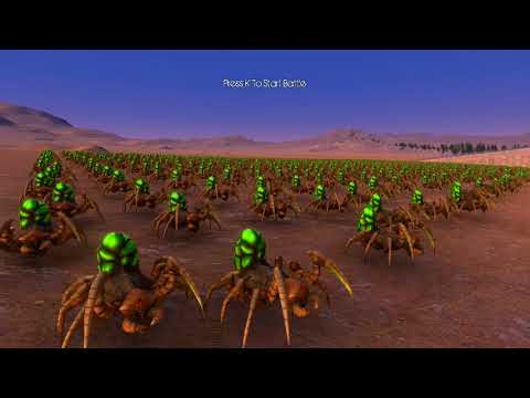 1000 Zerg vs 5000 U S Soldier - Ultimate Epic Battle Simulator