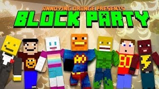 Annoying Orange - BLOCK PARTY! - A Minecraft Original Music Video