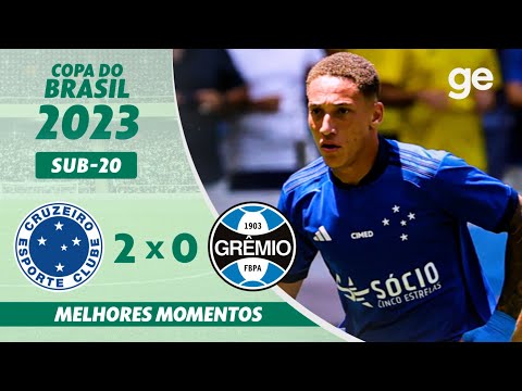 Gols e lances de Cruzeiro x Grêmio
