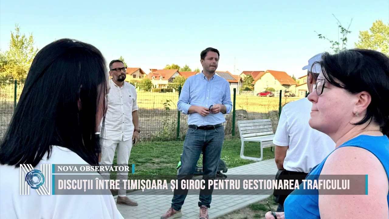 Discuții între Timișoara și Giroc pentru gestionarea traficului