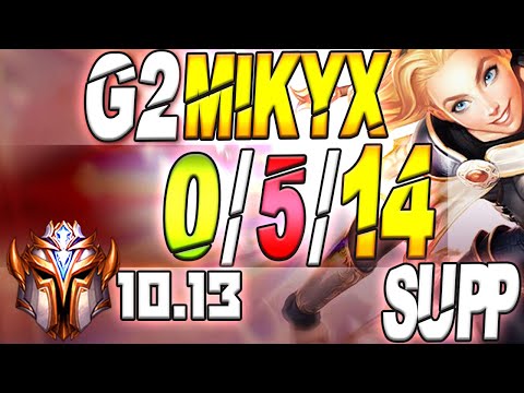 G2 Mikyx Plays Lux Support vs Nautilus - 10.13