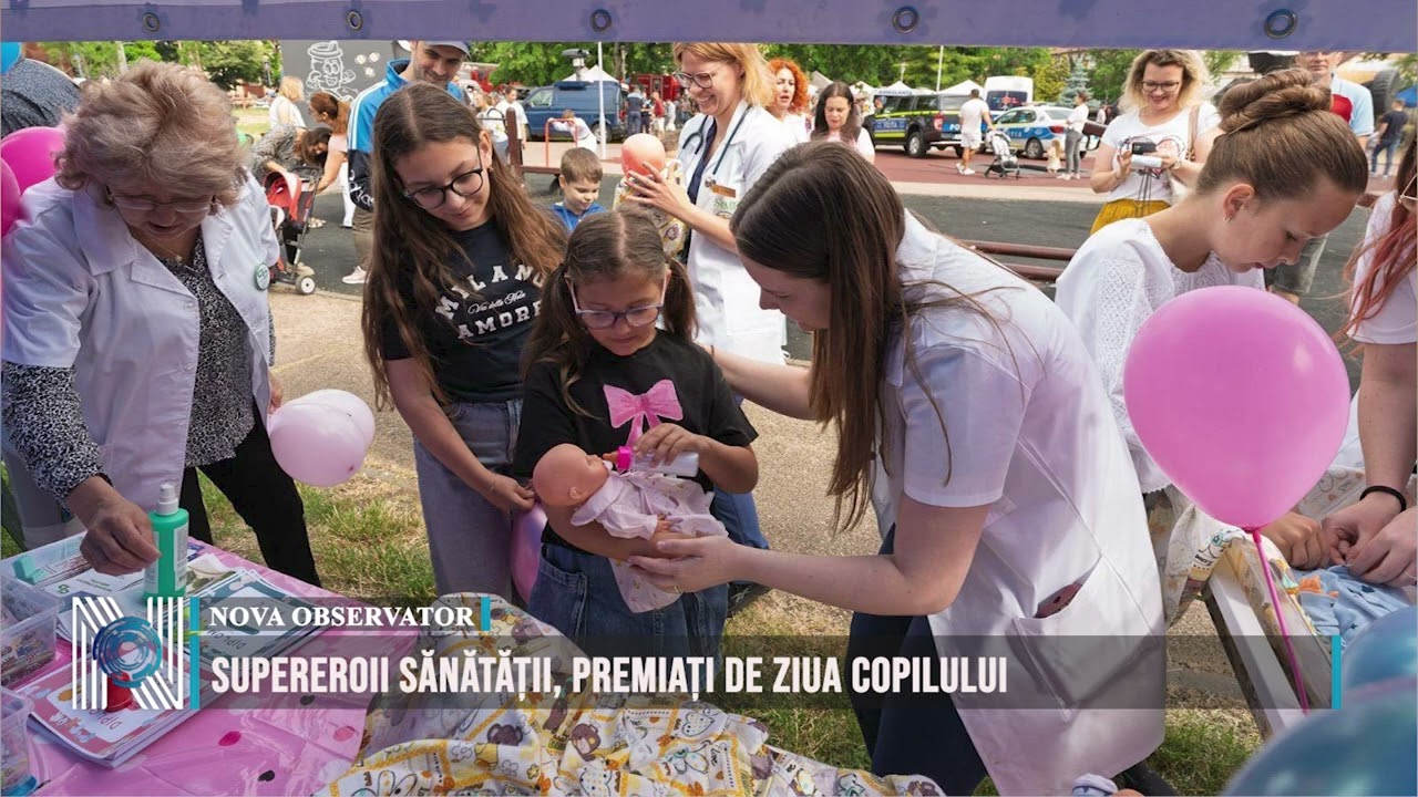 Supereroii sănătății, premiați de Ziua Copilului