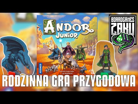 Andor Junior - Rodzinna gra przygodowa | Zasady | Pierwsze wrażenia