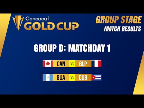 Group D: Matchday 1 | CONCACAF Gold Cup 2023.