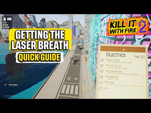 How to Get The Laser Breath Equipment (Godzilla Equipment) Kill it With Fire 2 Quick Guide