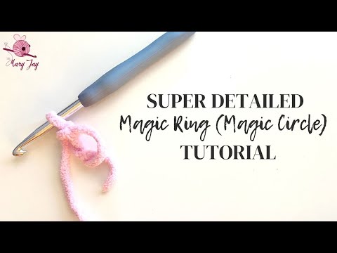 Slow & Super Detailed Explanation on How to Make A Magic Circle (Magic Ring) For Beginners Tutorial