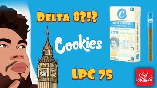 London Pound Cake 75 | Delta 8 Hemp Smokes | Cookies