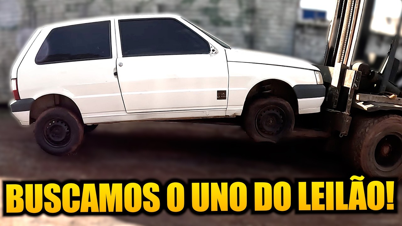 BUSCAMOS O UNO DO LEILÃO! SERÁ QUE VAI FUNCIONAR?