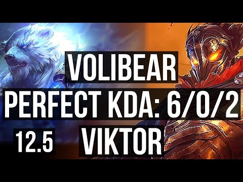 VOLI vs VIKTOR (TOP) | 6/0/2, 6 solo kills, 400+ games, Dominating | NA Diamond | 12.5