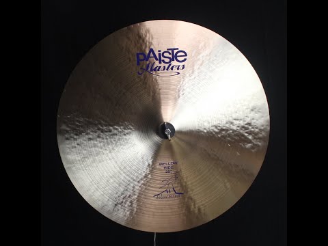 Paiste 20" Masters "Bluebird" Mellow Ride - 2248g (video demo) image 2