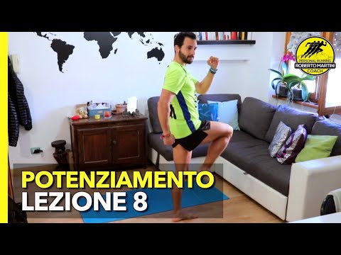 Allenamento per la Corsa a casa - FULL BODY + CARDIO - Avanzato - Lezione 8